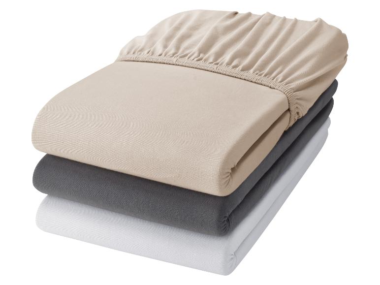 Jersey hoeslaken 140-160 x 200 cm