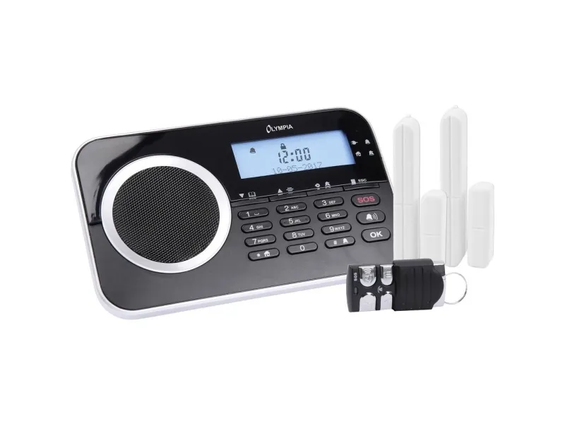 Olympia Protect 9730 GSM alarmsystem, sort