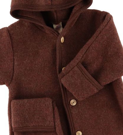 Engel Overall - Wolle - Cinnamon Mélange