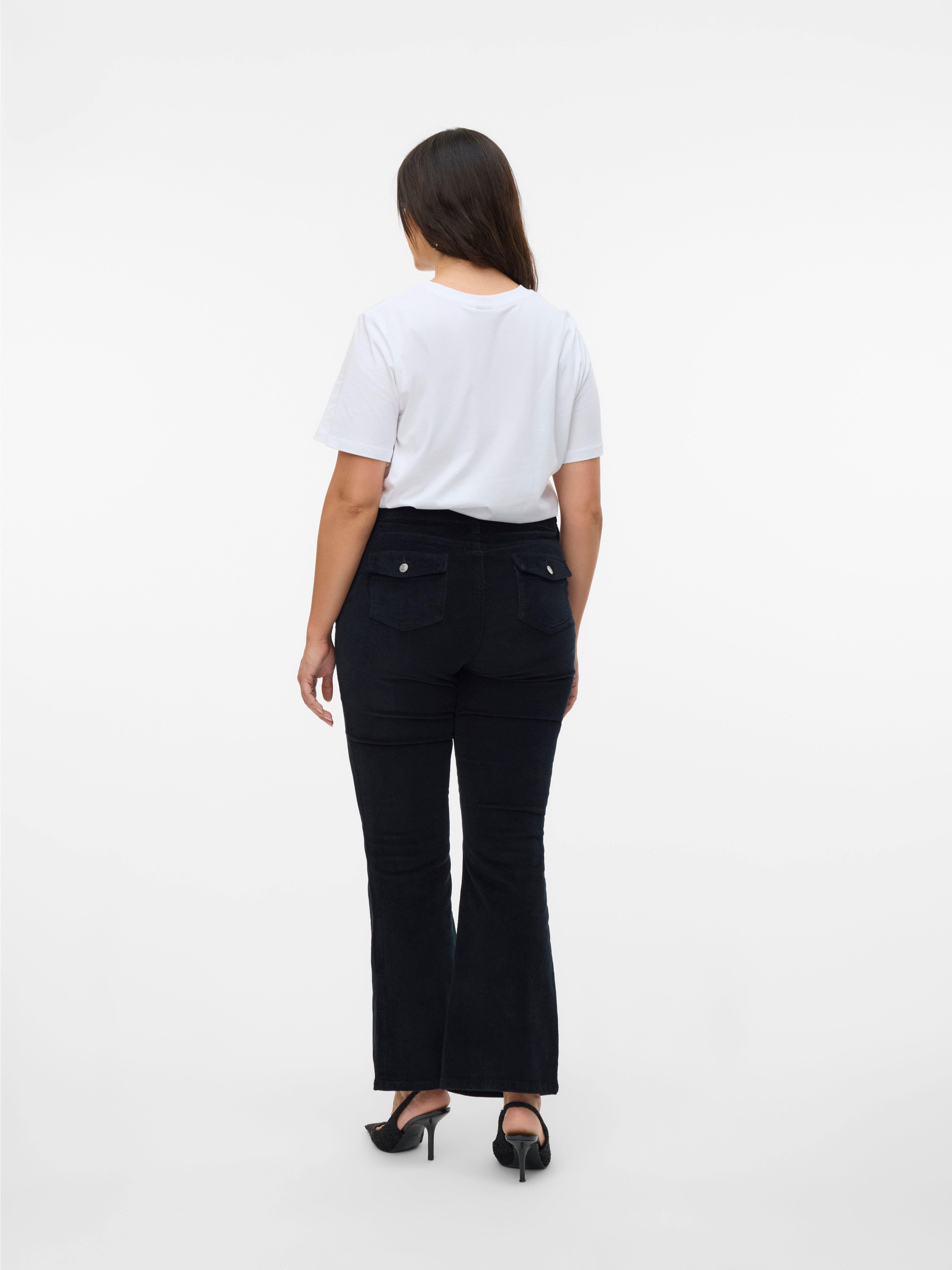 VMCSIRI Mid rise Corduroy Broek