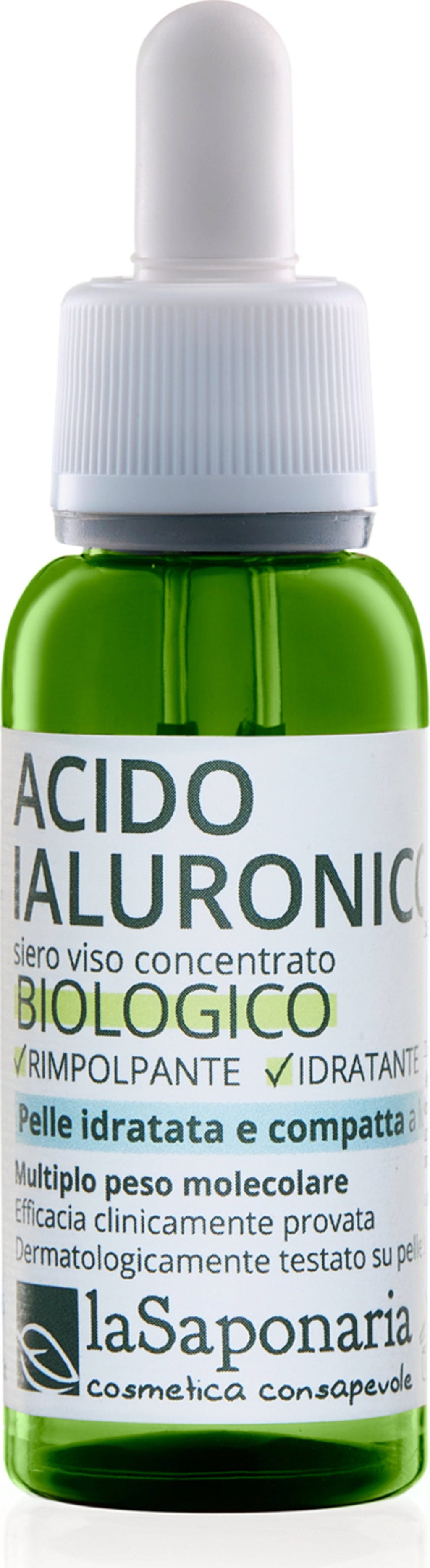 La Saponaria  Attivi Puri Hyaluronsäure unterschiedlichen Molekulargewichts, 30 ml