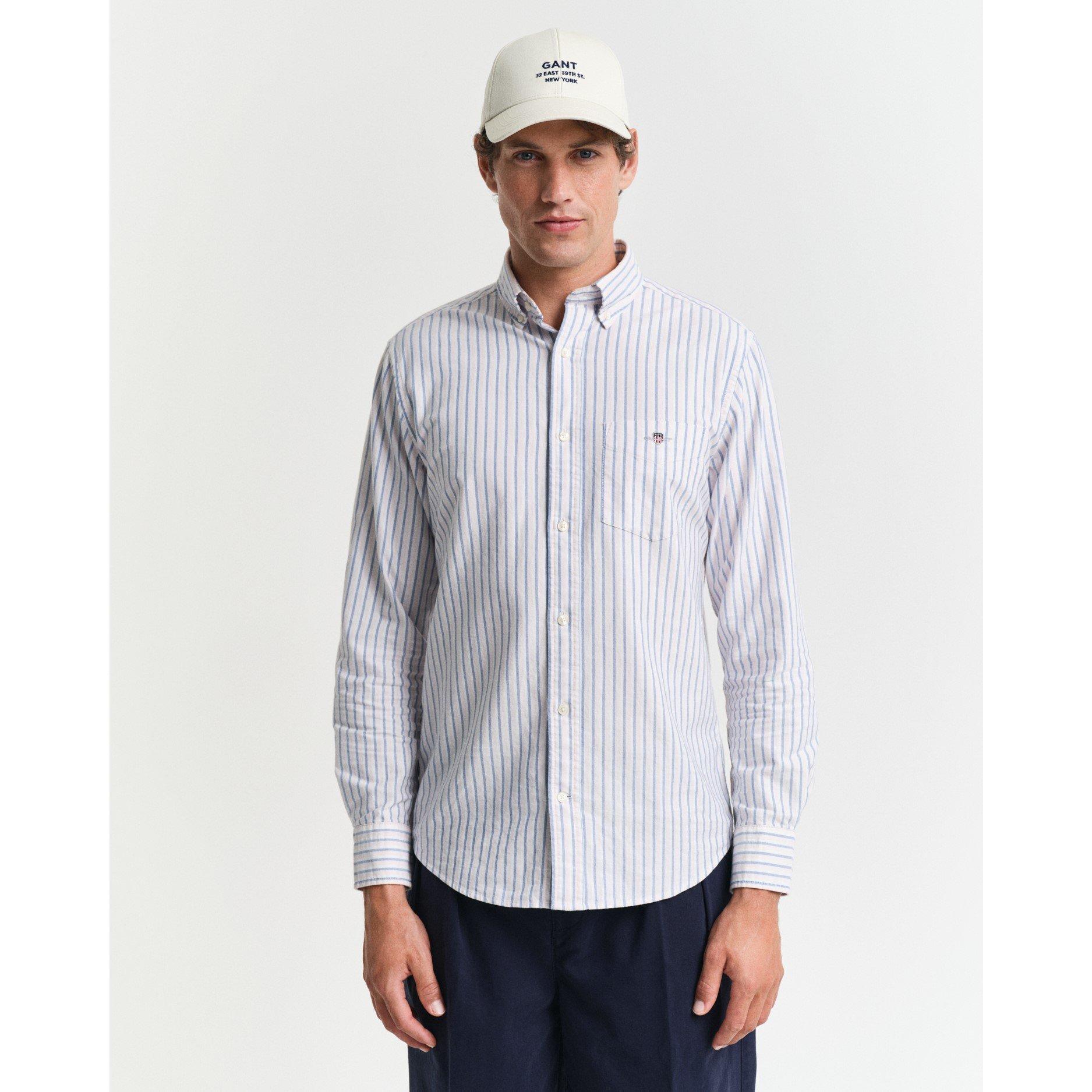 Gant Regular Fit Striped Classic Oxford Shirt