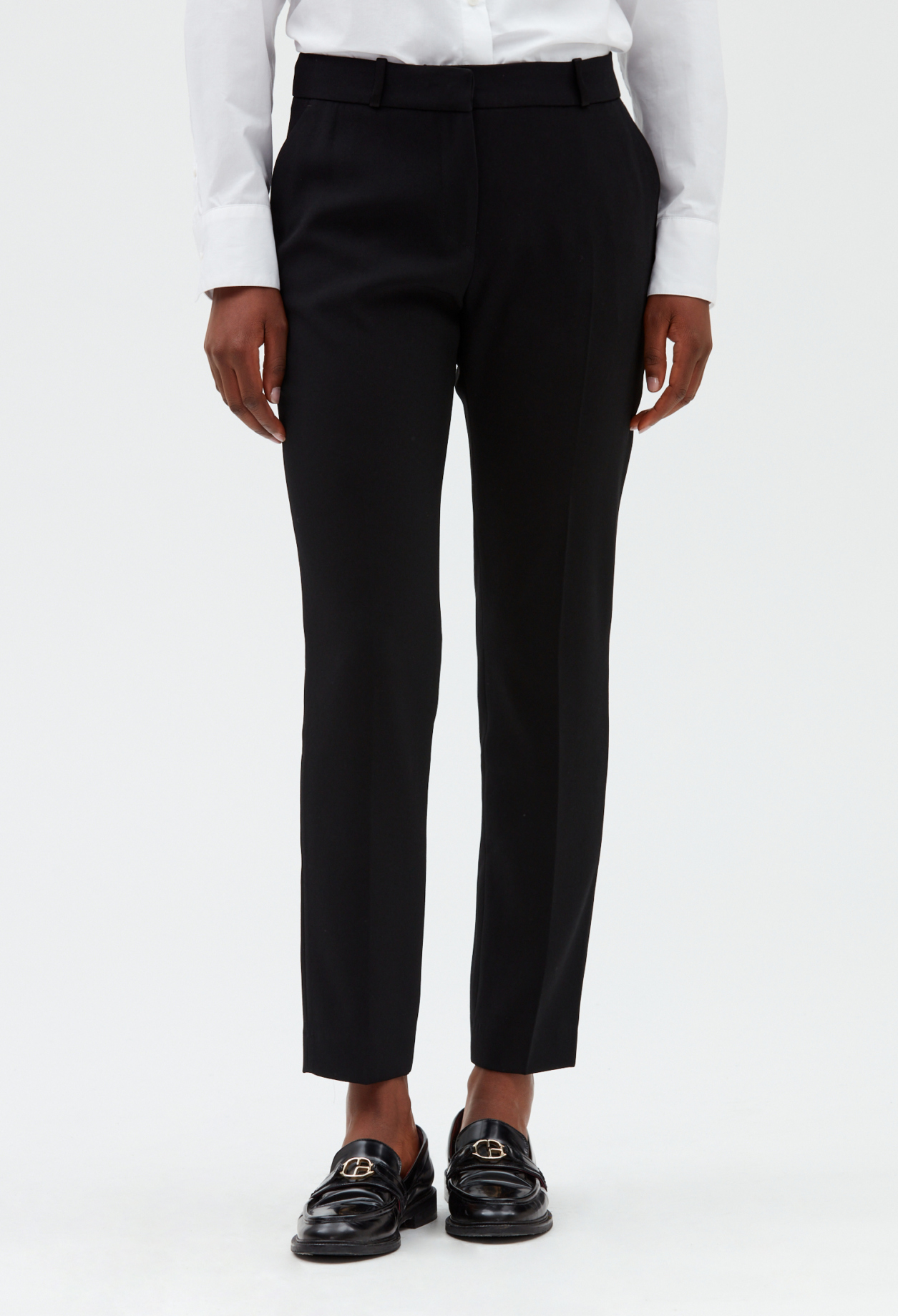 Pantalon tailleur cigarette