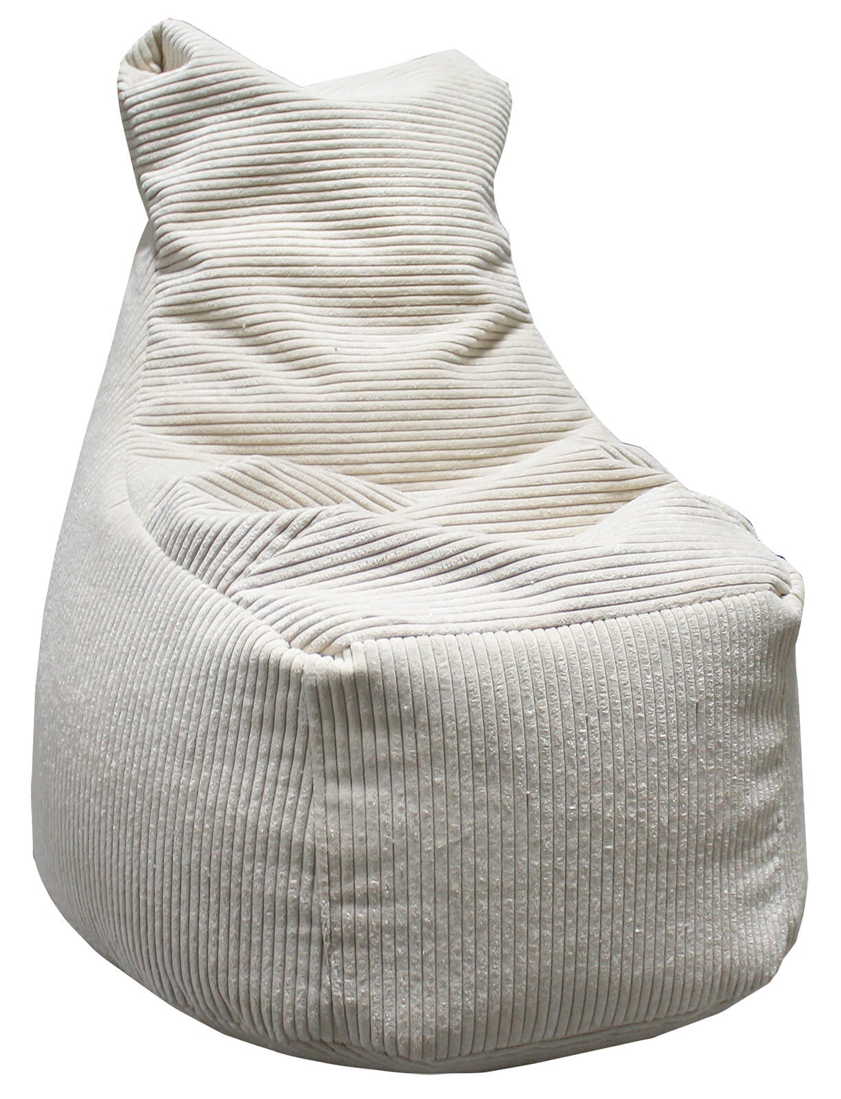 Sitzsack Modus 65x85x80 cm Cord poso 110 hellgrau