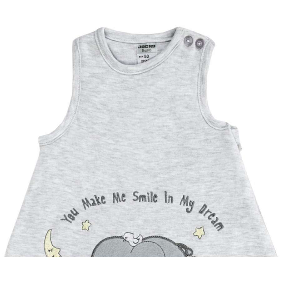 JACKY Schlafsack Elephant grau