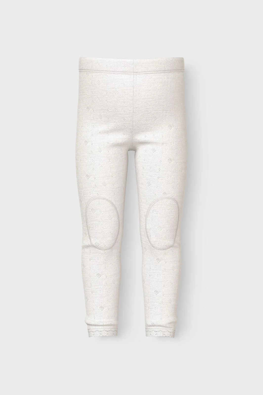 Name It Nmfwang Wool Neddle Legging Solid 4475086 snow white