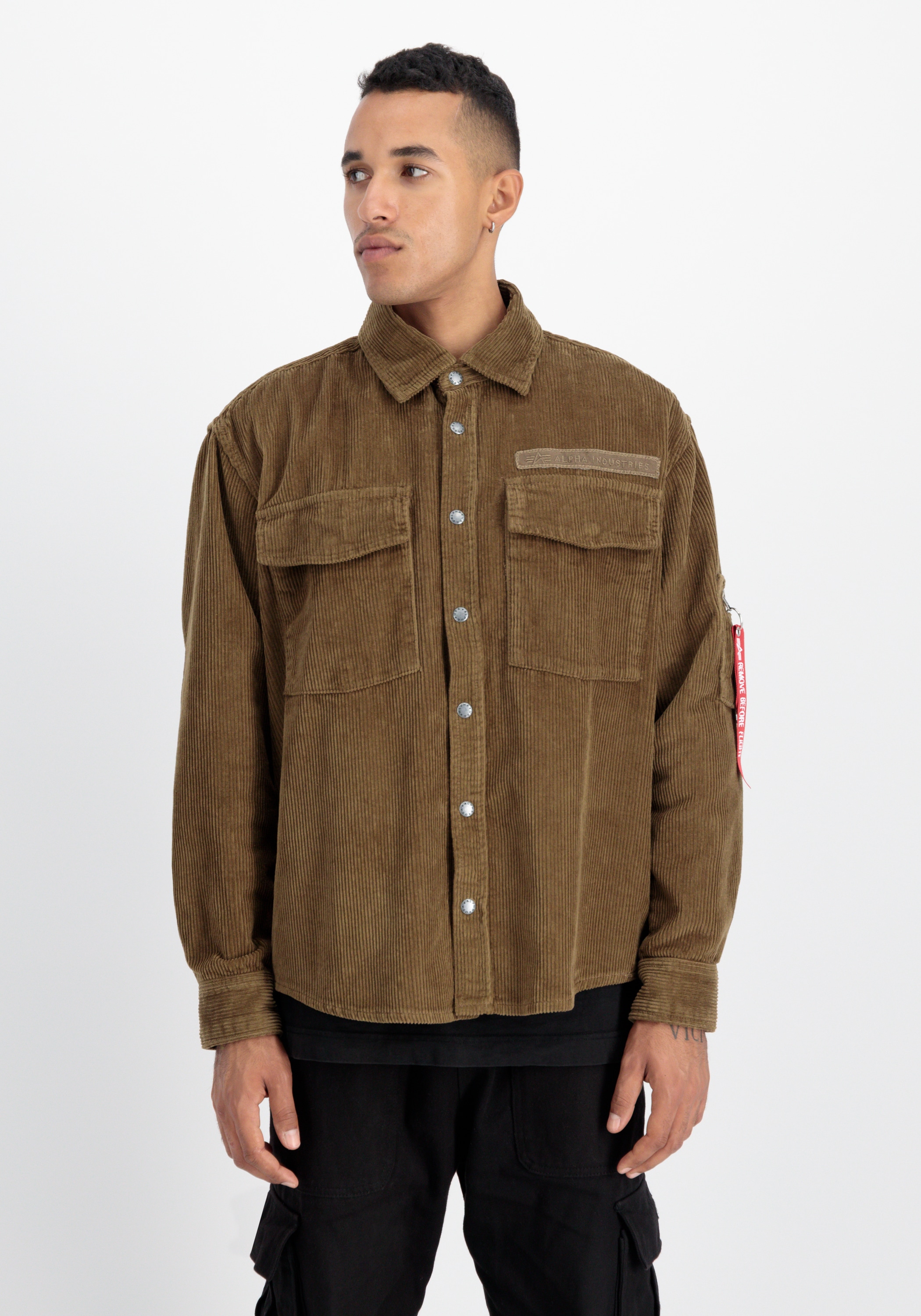 Alpha Industries Hemdjacke »Cord Overshirt«
