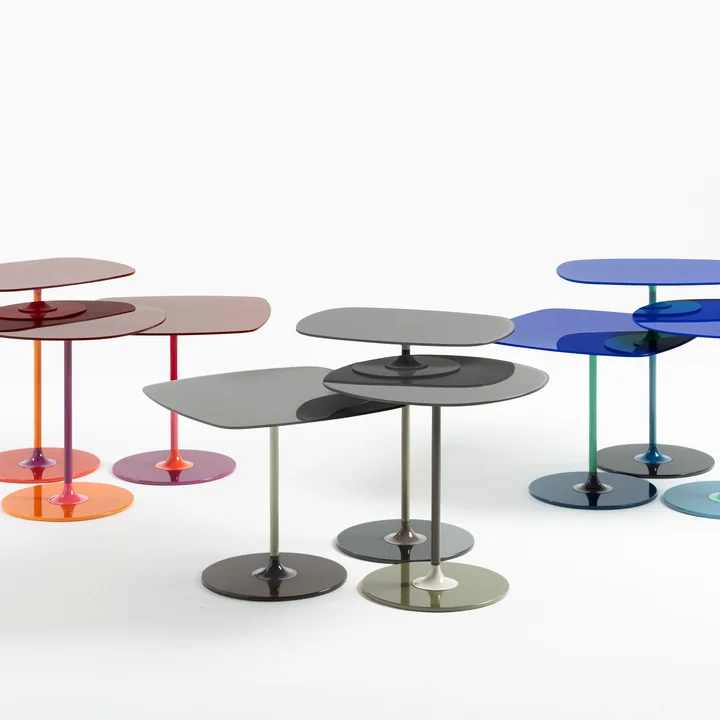 Kartell - Thierry Beistelltisch Medio, weiss