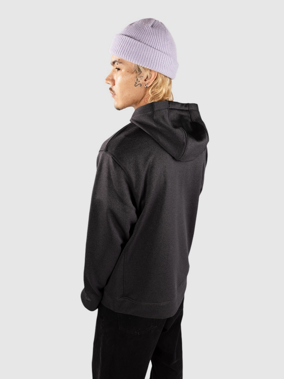 Burton Oak Hoodie true black heather