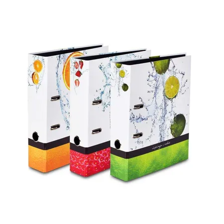 Livepac 3 Motivordner Fruits DIN A4 75mm breit