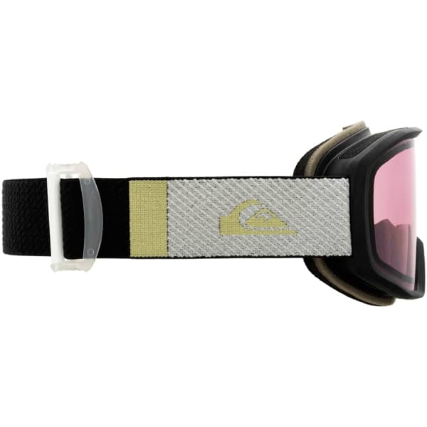 Masque de ski QUIKSILVER HARPER BAD WEATHER BLACK CELERY/VERMILLION S1