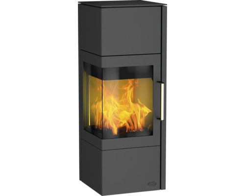 Open haard Royal stalen zwarte houtkachel 6 kW
