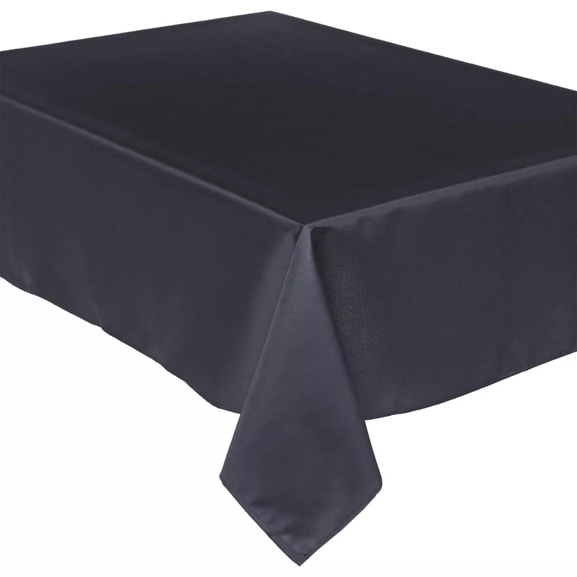 Nappe rectangulaire anti tache (140 x 240 cm) Lina Gris foncé