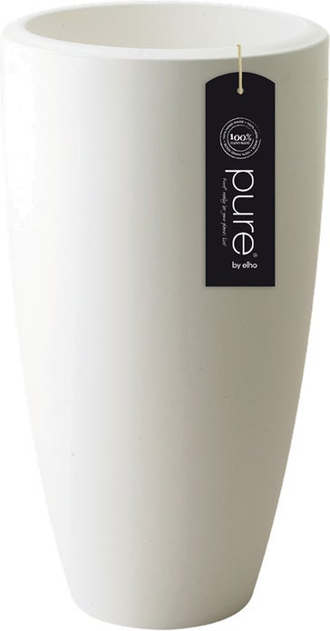 Elho bloempot Pure wit D 29,5 H 52,5 cm