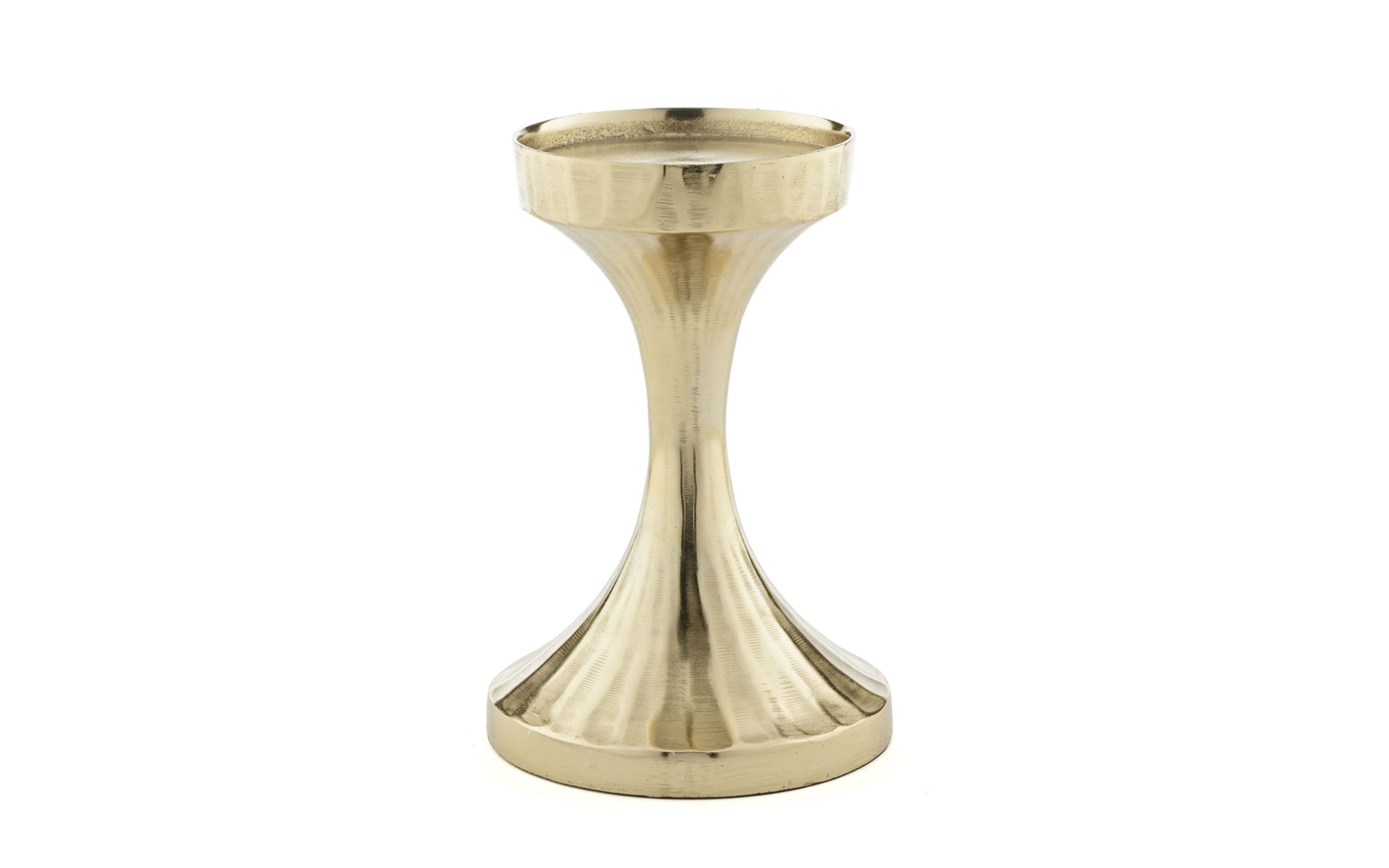 Kerzenhalter groß, gold, 22 cm