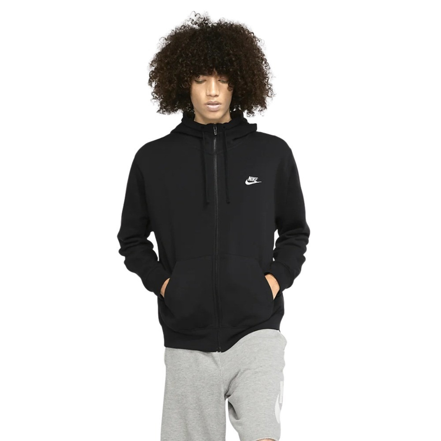 Nike Sportswear Club Fleece Trainingspak Zwart Wit