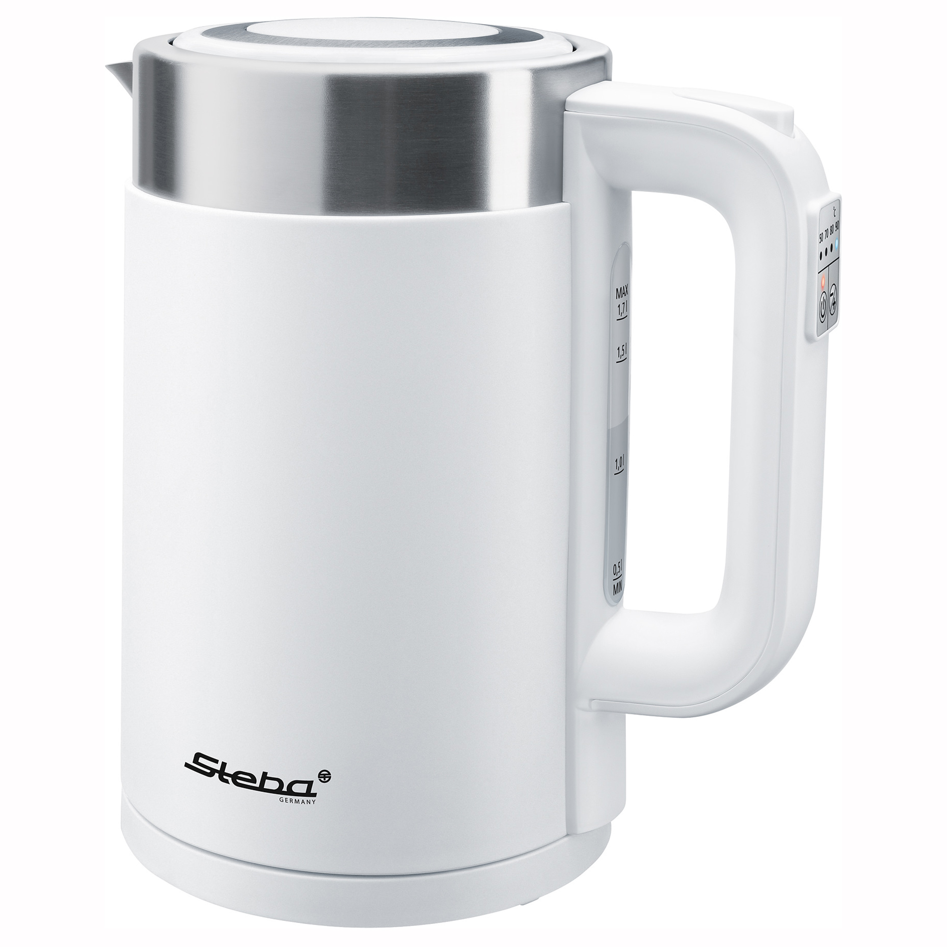 STEBA Wasserkocher - weiß - 1,7 Liter