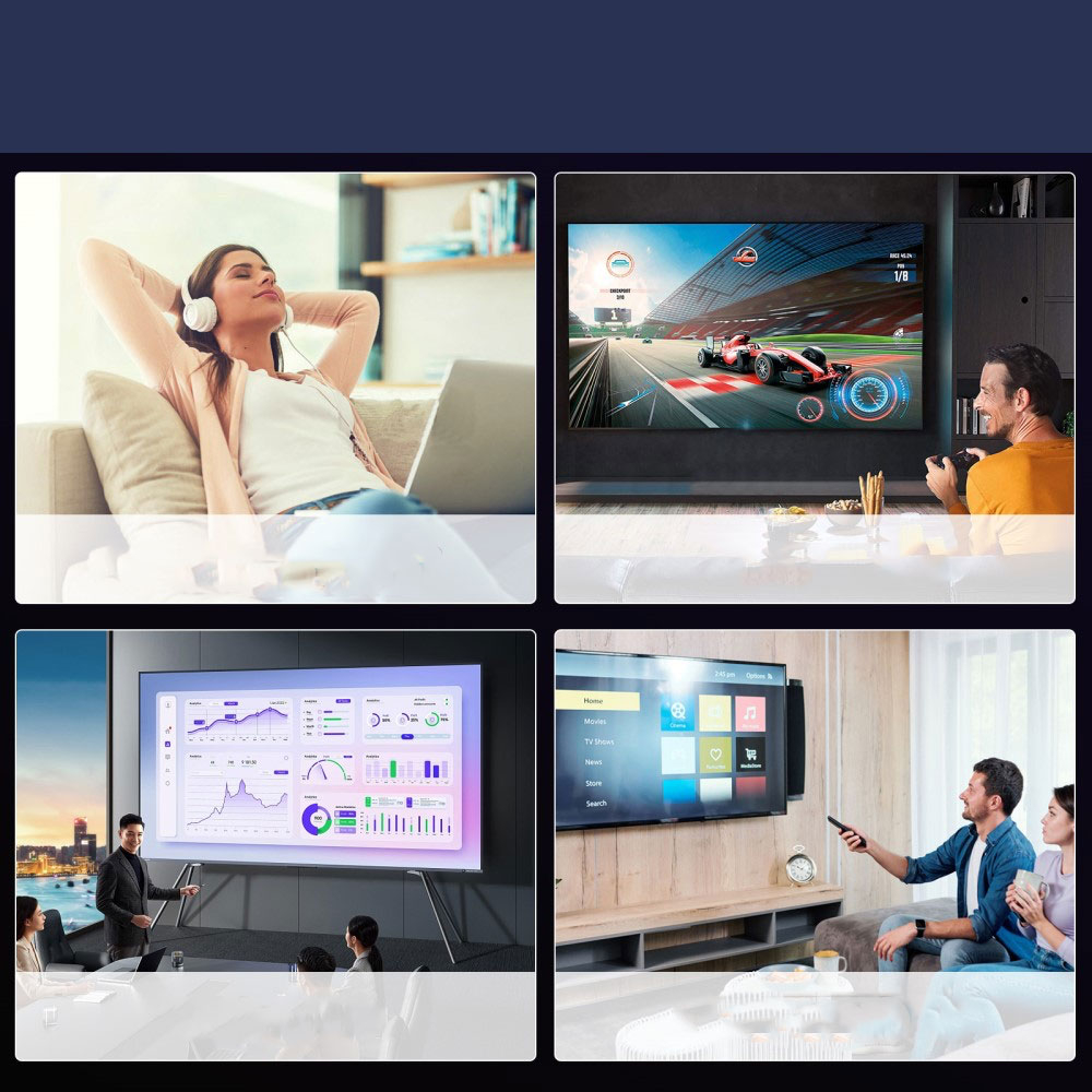 HDMI Wifi TV Stick 8K Android 13.0 Streaming Mediaplayer Cortex-A53 Quad-Core CPU   2GB RAM   16GB Speicherplatz