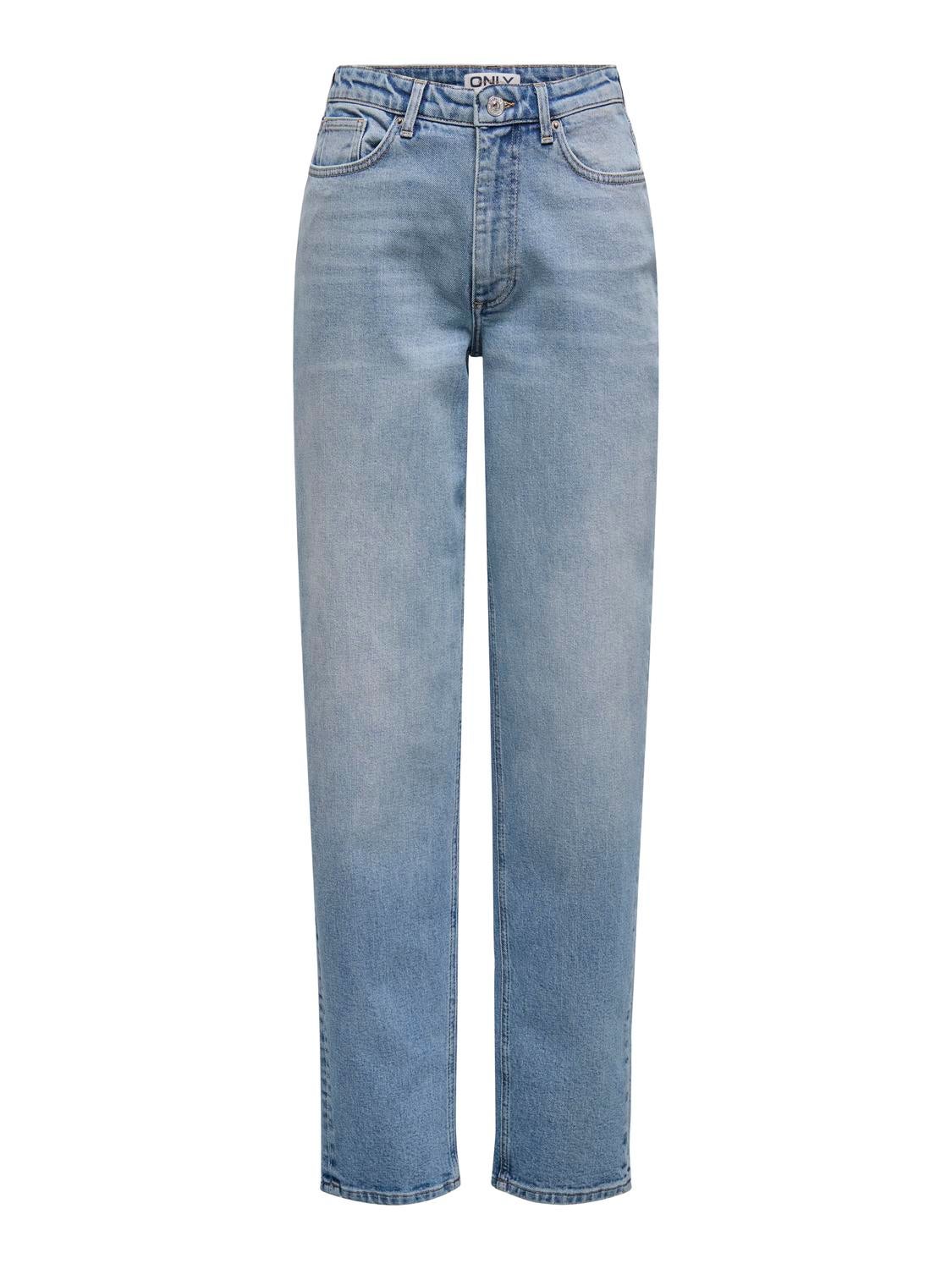 ONLJUICY Hohe Taille Hohe Taille Jeans Medium Blue Denim