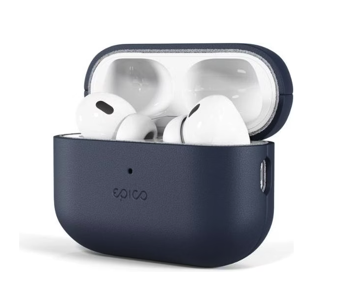 AirPods Pro 2 / AirPods Pro Echtleder Hülle (9911131600033) - Blau