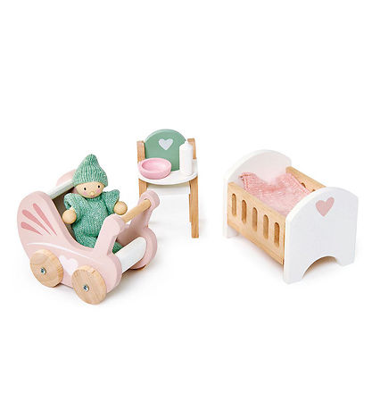 Tender Leaf Holzspielzeug - Puppenstubenmöbel - Babyzimmer