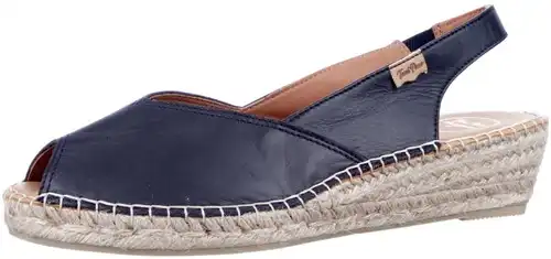 Bernia Toni Pons blauw - maat 45 slingback blauw - maat 45 Calandschoen
