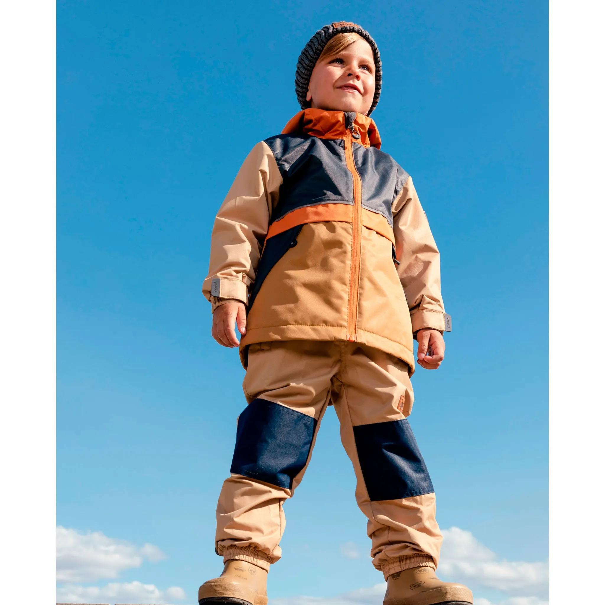 Deux par Deux Ensemble Extérieur 2 Pièces Colorblock 2-6ans
