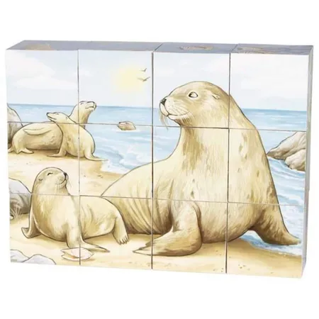 goki Würfelpuzzle Australische Tiere