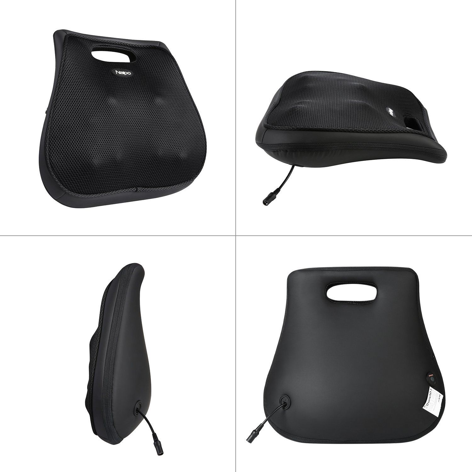 NAIPO Massagegerät Shiatsu Unterer Rücken Massager mit Wärmefunktion