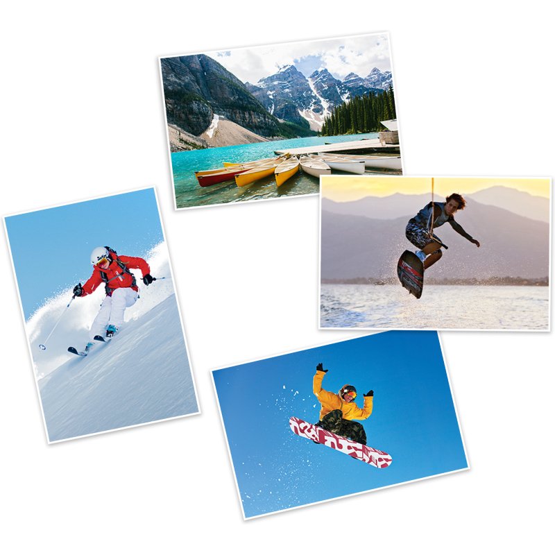 HP Papier photo Everyday, brillant, 200 g/m2, 10 x 15 cm (101 x 152 mm), 100 feuilles