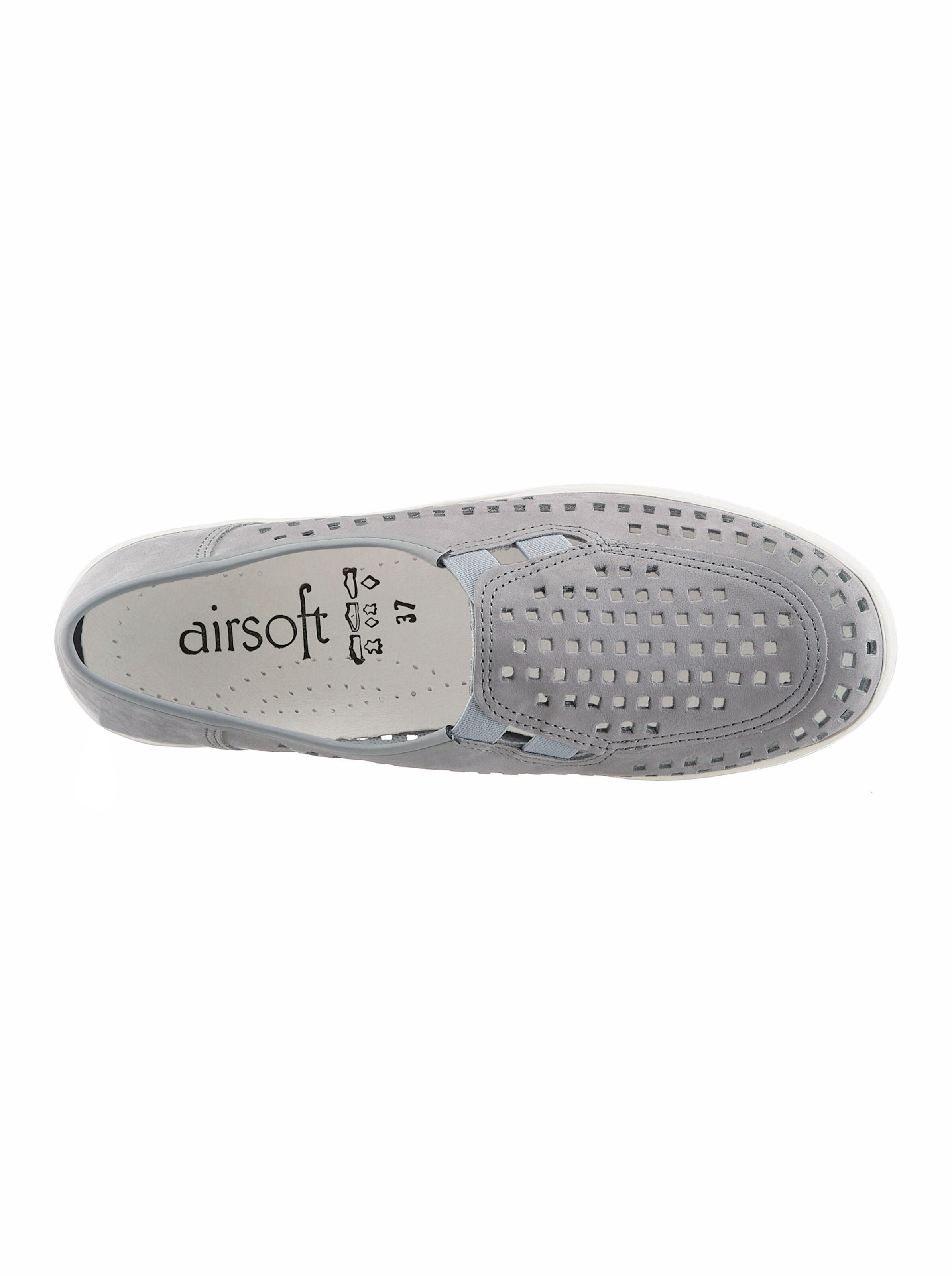 airsoft comfort+ Slipper in grau