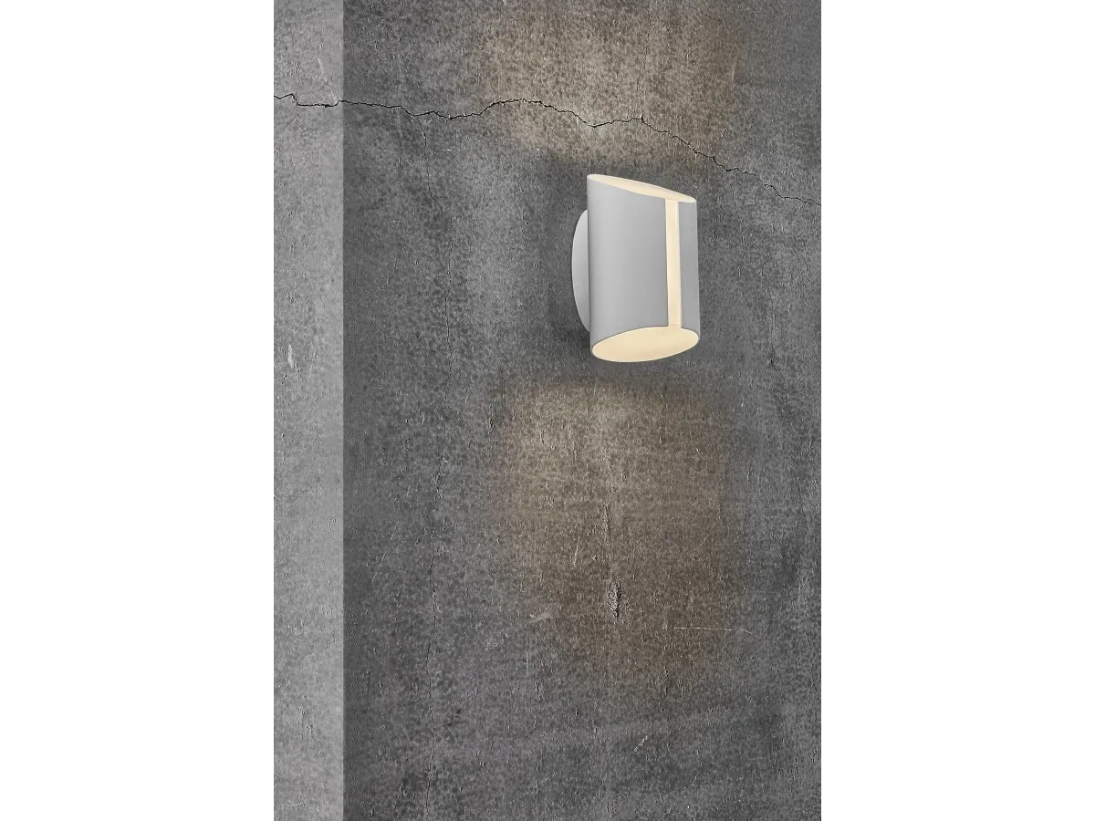 Nordlux Grip Smart, Dukket op, Cylinder, 1 pære(r ), IP54, Hvid