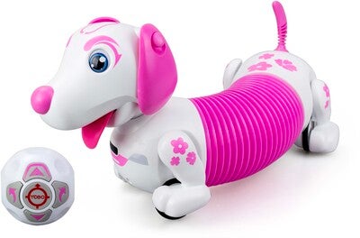 Silverlit Interaktiv Hund Dash D, Rosa