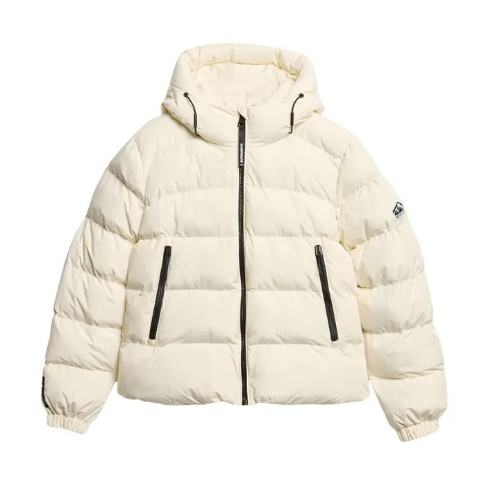 Superdry Hooded Sports Puffer Winterjas Dames