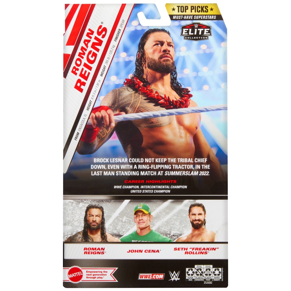 WWE Elite Top Picks Roman Reigns Actionfigur