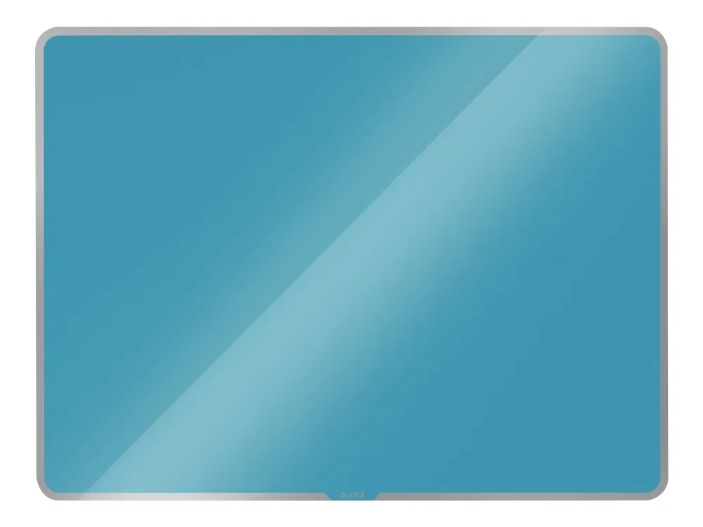 Whiteboard glastavle Leitz Cosy 80x60 cm blå magnetisk