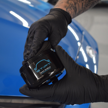 Stipt wax shield