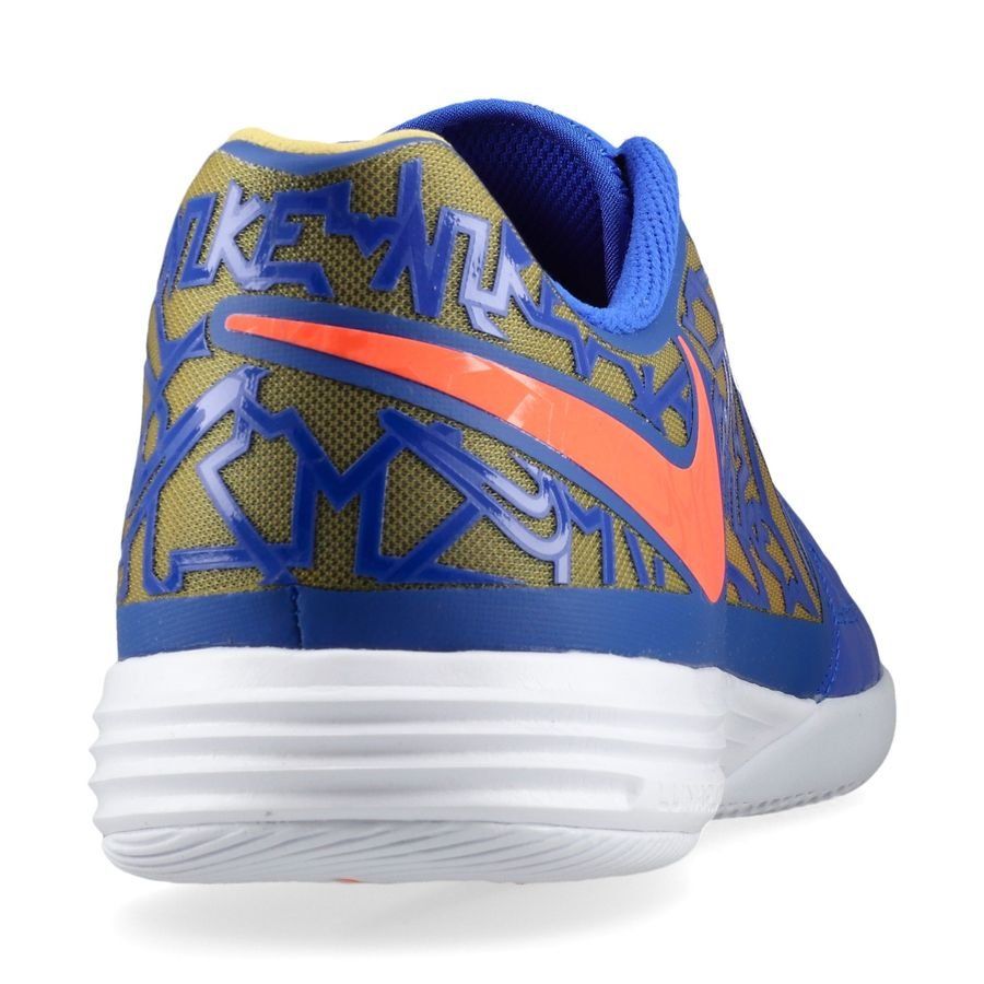 Nike Lunargato II IC Small Sided - Bleu/Orange