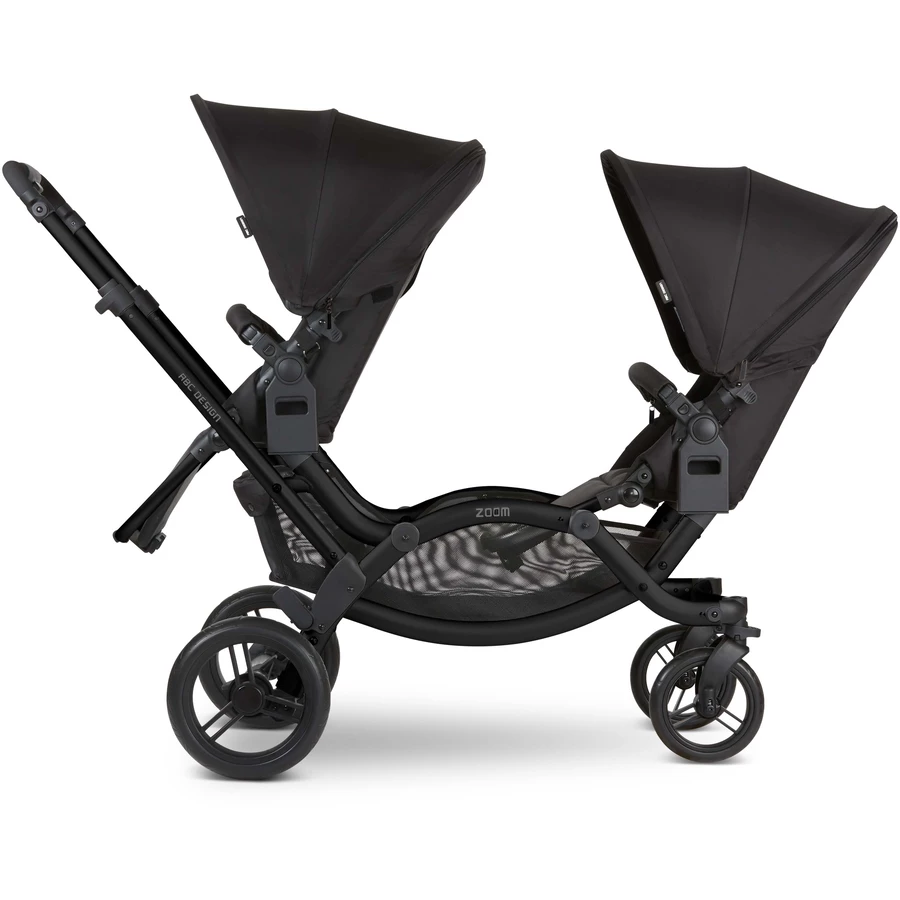 ABC DESIGN Geschwisterwagen Zoom BlackBlack