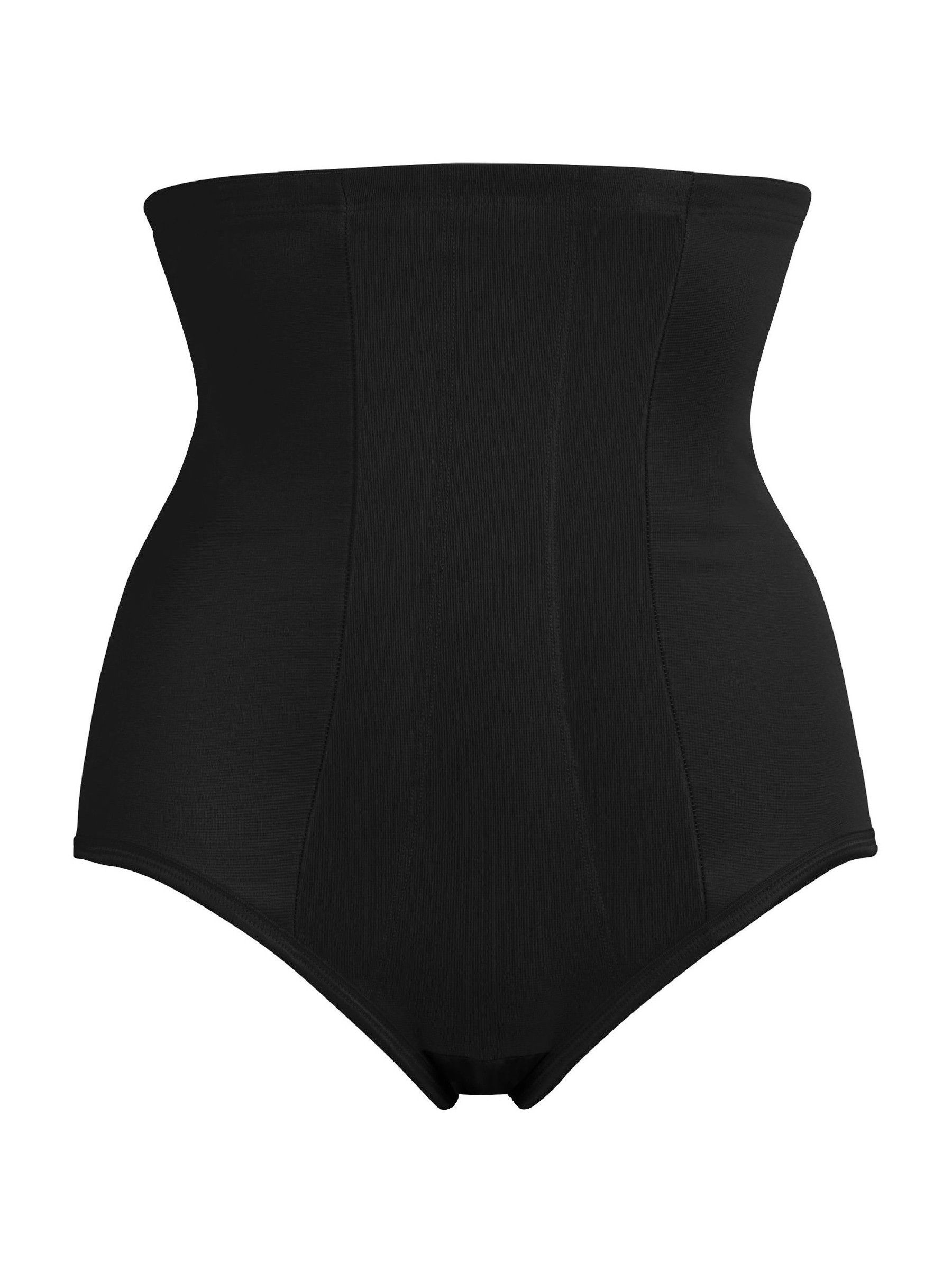 Zwart - Miraclesuit extra verstevigde buikcorrigerende slip met hoge taille