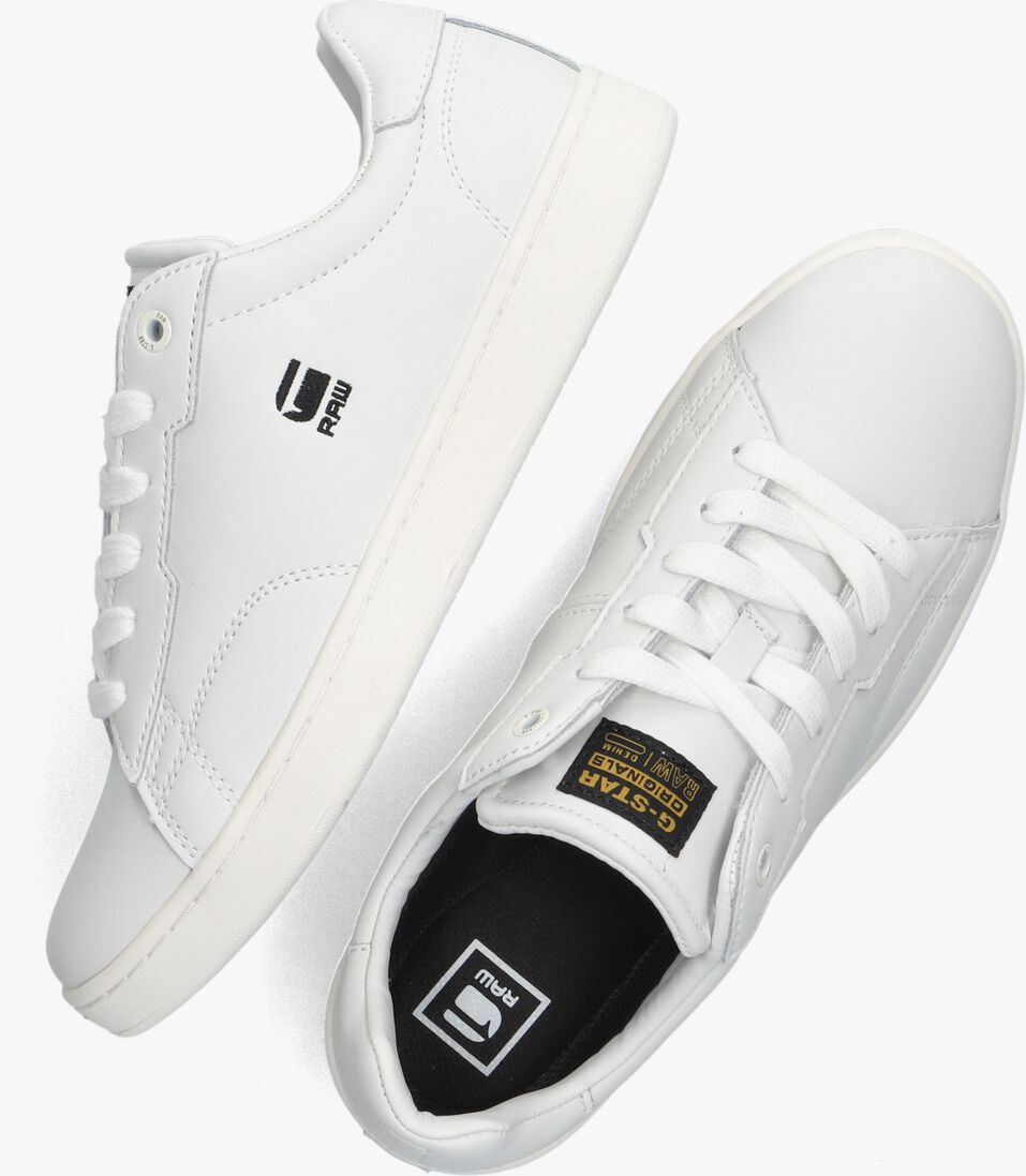 G-STAR RAW witte g-star raw lage sneakers cadet w