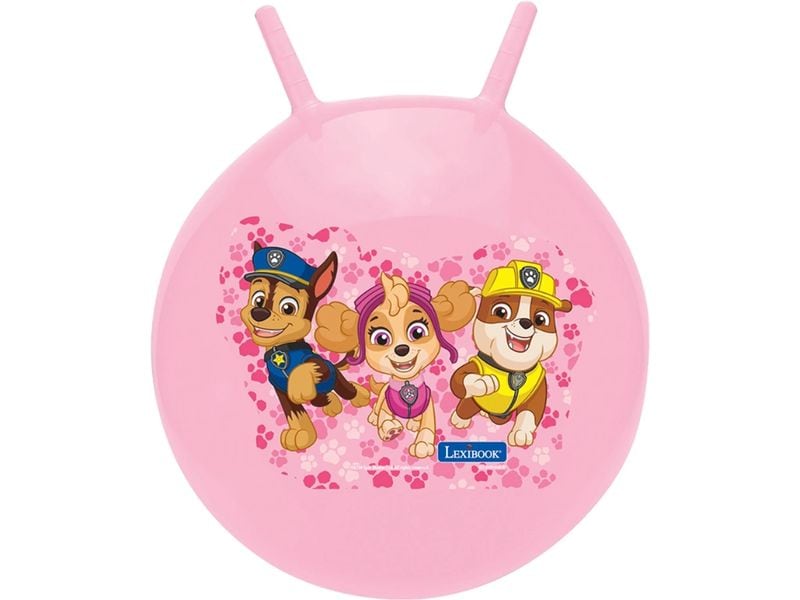 Lexibook Hüpfball rosa Paw Patrol 45 cm Hüpfball für Kleinkinder