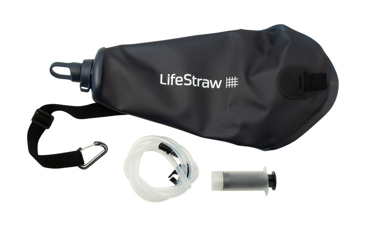 LifeStraw PEAK Gravity, PEAKGRAVFLT-BLUE, waterfilter met waterzak 3.0 L