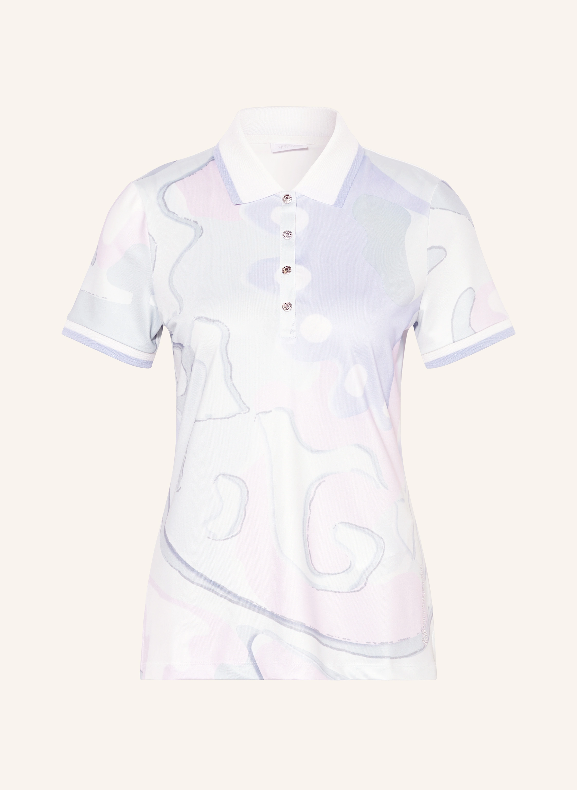 SPORTALM Jersey-Poloshirt mit Schmucksteinen