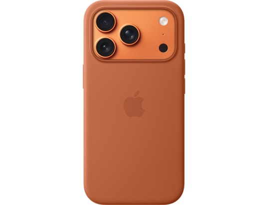 APPLE - Coque iPhone 17 Pro Silicone MagSafe – Terracotta - MGFJ4ZM/A