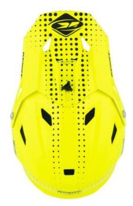 Casque Intégral Kenny Decade Graphic Lunis Jaune Fluo