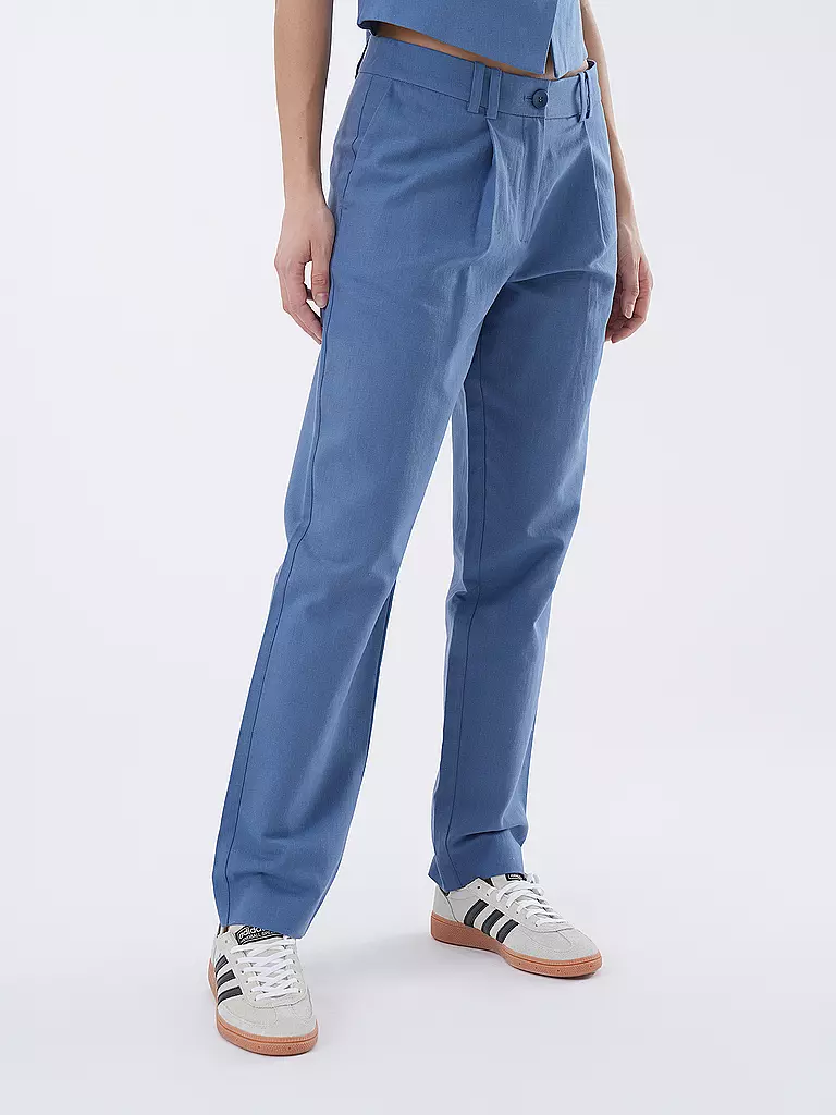 LANIUS Businesshose  blau