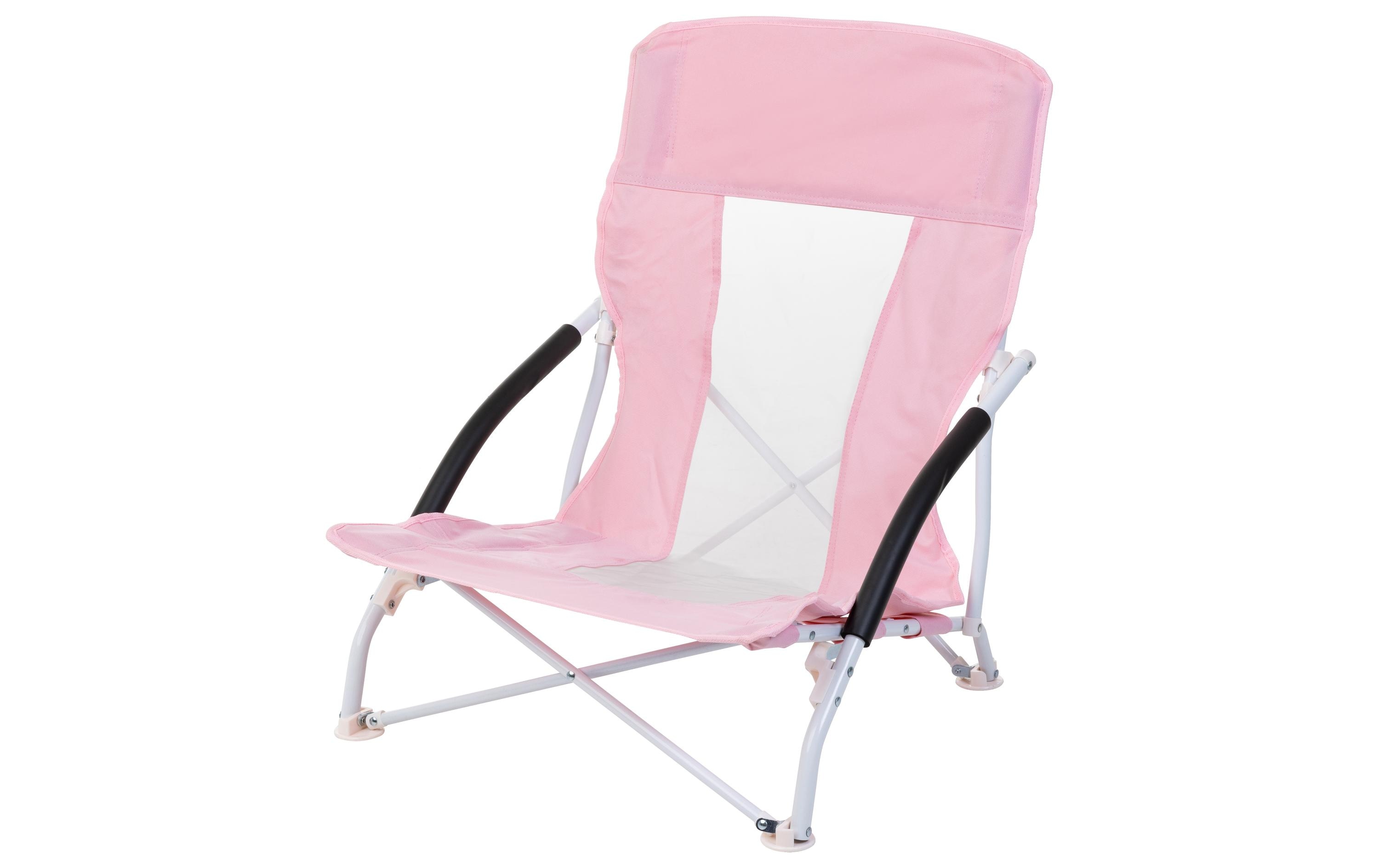 Strandstuhl Puoolo, RosaGemütlicher Campingstuhl