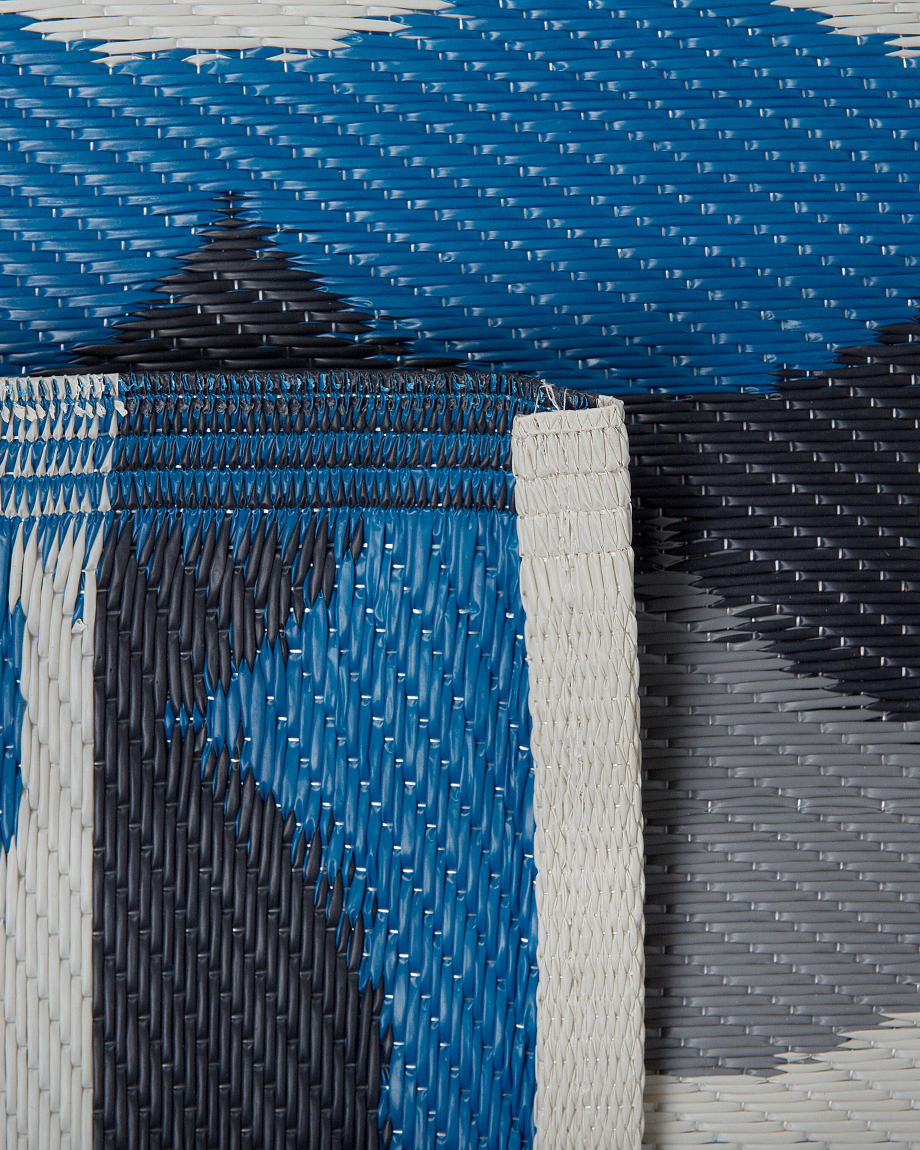 Tuintapijt BELLARY Blauw 90 x 180 cm