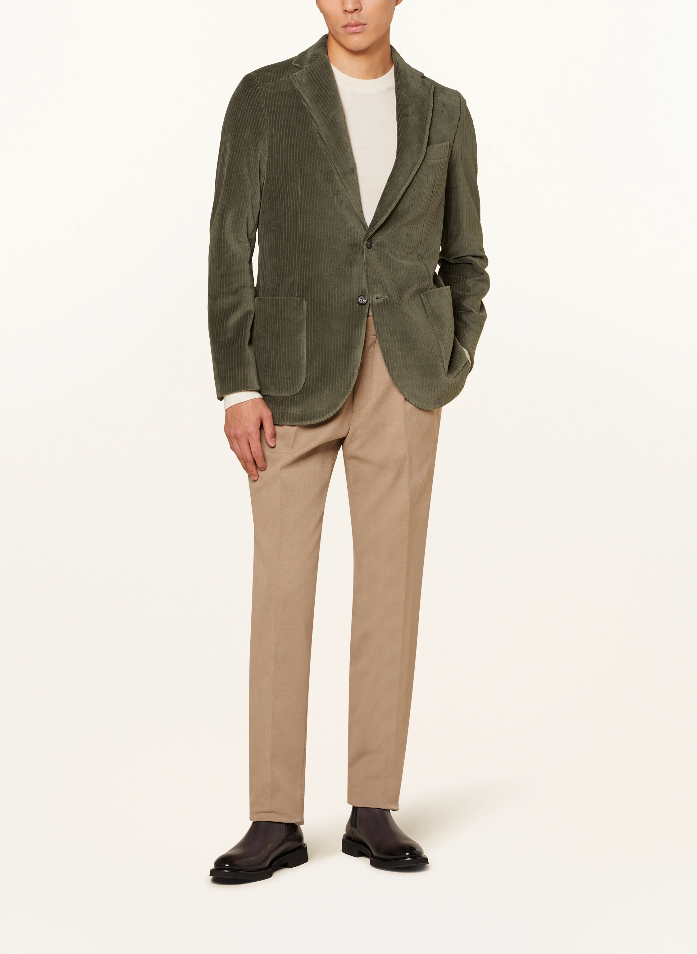 CIRCOLO 1901 Anzugsakko Slim Fit aus Cord